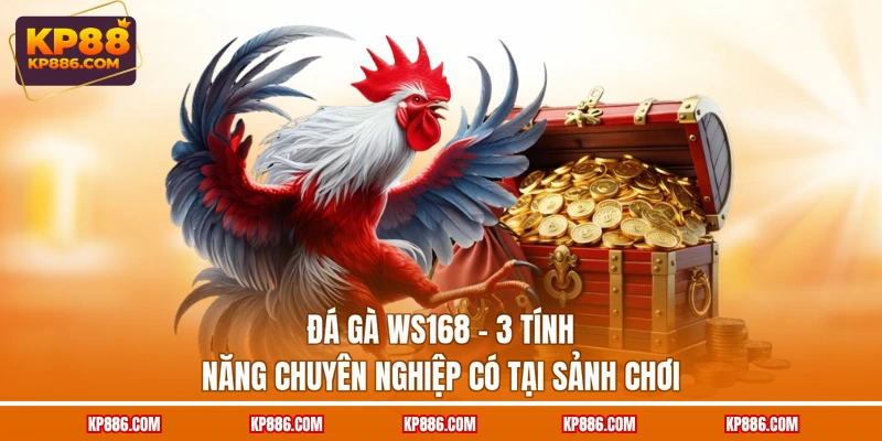 Đá Gà WS168 - 3 Tính Năng Chuyên Nghiệp Có Tại Sảnh