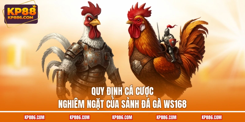 Quy định cá cược nghiêm ngặt của sảnh Đá gà WS168