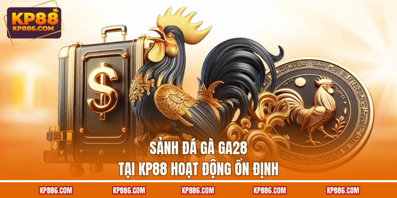 Sảnh Đá gà GA28 tại KP88 hoạt động ổn định