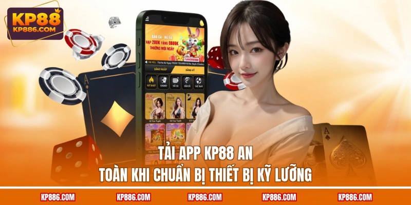 Tải app KP88 an toàn khi chuẩn bị thiết bị kỹ lưỡng